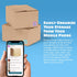 QR Code Smart Labels | Color Coded Scannable Stickers for Storage Bins, Moving Containers & Organization | Pack and Track Inventory on iOS & Android App | Pack of 48 (Modern) by Smart Labels