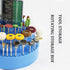 Generic Hole Drill Bit Storage Case Rotary Tool Bit Holder Mandrel Bench Stand Organizer Round Shape Metalworking