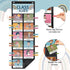 Pasimy 89 Pcs Class Jobs Pocket Chart, Boho Class Helpers Educational Management Chart for School