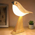 Deogos Cute Bird Table Lamp, Touch Control Bedside Lamp, Brid Night Light,