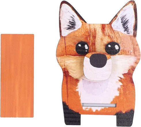 Asixxsix Animal Eyeglass Holder, Cute Wooden Creative Glasses Holder with Animal Shaped Design Decorative Exquisite