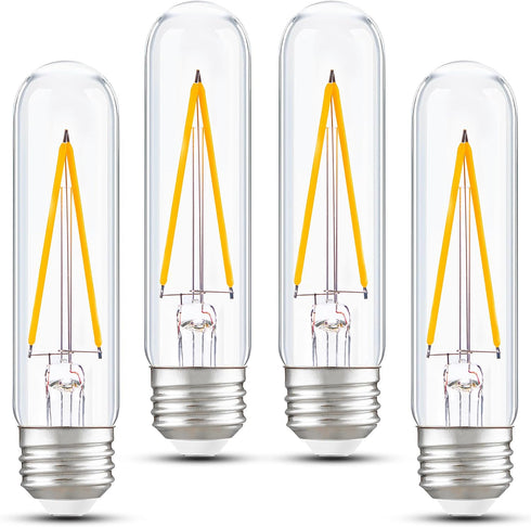 Dimmable E26 T30 T10 LED Bulb Long Tube Light Bulb 4W(40W Equivalent)