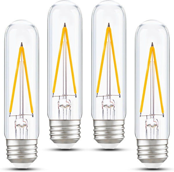 Dimmable E26 T30 T10 LED Bulb Long Tube Light Bulb 4W(40W Equivalent)