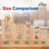2# 500 Count, 4.31 2.43 7.87 Inches Duro Brown Paper Lunch Bags Bulk Disposable Brown Paper Bags, SOS Small Lunch Bag
