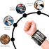 Magnetic Wristband for Holding Screw - With Strong Magnets, Made from Magnetic Polyester with Lightweight Powerful
