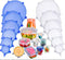 TERMNOX Silicone Lids for Food Storage - 100% Food Grade Silicone Stretch Lids