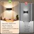 ToyGlee 5000mAh 15 3 Dimmable, Motion Sensor Wall Sconces, Rechargeable Battery Operated Wall Light with Remote