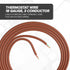 18/3 10 18 3 10 (3 THE CIMPLE CO Thermostat Wire FT - Insulated Solid Copper Wiring for HVAC, Furnaces, Video