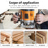 5Pcs Set 1/2 Inch 1/8" 3/16" 1/4" 5/16" 3/8" Newdeli Bullnose Router Bit Shank - Radius - Carbide Bearing Half Round