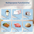 Ruyyi 3 4 Settings,Waterproof 60x40CM) Fast Heating Warming Mat for Food with Temperature and Timer Fexible Silicone