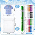 24 Pack 8 Lewtemi Penlight for Nurse Bulk LED Reusable Diagnostic Pen Light with Pupil Gauge Pocket Clip for Employee