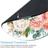 Smooffly Watercolor Floral Round Mouse Pad, Bright Pink Vivid Flowers, Non-Slip Rubber for Computers