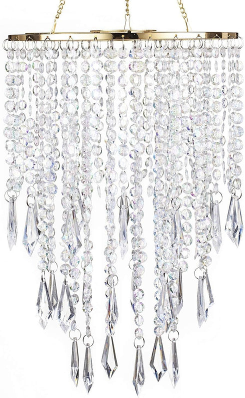 Modern Mini Chandelier Shade,H12.9 X W8.66 Chandeliers Light Fixture Sparkling Decorations for
