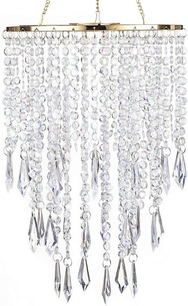 Modern Mini Chandelier Shade,H12.9 X W8.66 Chandeliers Light Fixture Sparkling Decorations for