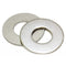 100 Bulk Pack Stainless Steel Flat Washer by Bolt Dropper - Metal Washers for Bolts - 1/4" Inside Diameter, 5/8"
