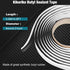 Butyl Rubber Tape Headlight Glue Sealant Rope 14.8Ft Diameter 8mm Butyl Putty Foam Strip Butyl Rubber Caulk Sealer for Automotive (Car RV Truck Marine) Window Door Windshield Sealing - Black, 2 Rolls