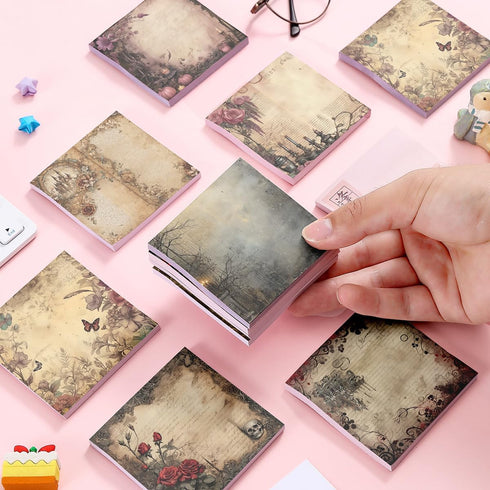 Post it Notes 3x3 Cute Aesthetic Sticky Notes Planner Notepad - 450 Sheets for School, Office, and Home