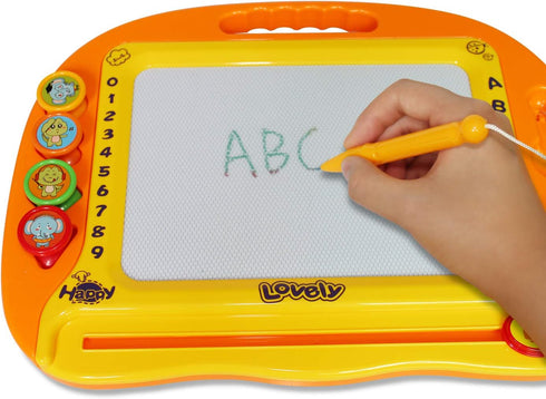 Magnetic Drawing Board Pens (2PCS) - Replacement Pens for Magnatab, Writing Board, Doodle Boards (Random Color)