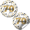 Cheers to 70 Years Party Sticker Labels, 40 2" Circle Stickers by AmandaCreation for Party Favors