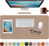 ?Boutilon Extended Leather Mouse Pad, 30"x14" Non-Slip Desk Pad for Keyboard and Mouse, Desktop Protector for Home