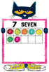 Pete the Cat Numbers 0-20 Bulletin Board