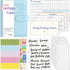 Sooez Budget Binder with Cash Envelopes, Money Saving Challenge, Expense Sheets, Challenge Tracker & Category Labels,