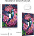HTSAHKV Hummingbird 3 5 Inch Floral Wall Plate Light Switch Cover Single Gang Outlet Faceplate Print Plate Cover X
