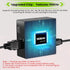 Tihokile 192KHz Toslink/Optical+3.5mm 3.5mm Speaker/Soundbar/Headset ARC Audio Extractor, HDMI ARC to AUX Output, HDMI