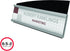 Deflecto Nameplate Sign Holder, Interior Image, Silver and Black, 8-1/2” x 2” (89105)