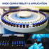 2mL Autosampler Vials, 9-425 HPLC Vials with Writing Area, Screw Cap, 100 Pcs