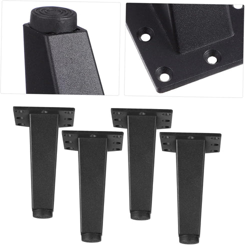 4Pcs NUOBESTY Cabinet Feet for Bathroom Tv Stand and Sofa Support Strong Load Capacity Easy Installation Durable