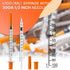1ml/cc Syringe with Needle, 30 Gauge 1/2 inch Disposable Lab Dispensing Supplies Individually Wrapped, Pack of 25