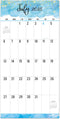 Wall Calendar 2025-2026, 18-Month Monthly Calendar, Jul. 2025 - Dec. 2026, Large Print, 12" x 24"