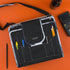 Five Star 2 Inch Sewn Zipper Binder, 3 Ring Binder with 4 Inch Capacity, Assorted Colors, 1 Count