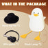 Dimmer Duck Night Light, Silicone Duck Lamp, Cute Bedside Duck Goose Funny Nightlight with and Timer for Room Decor