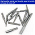12 Pcs Torx Head Screwdriver Bit Set, 2 Sizes Magnetic Drill Bit Extension Holder, S2 Security Tamper Proof Kit