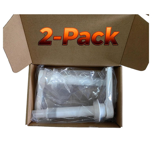 30ML 30cc 1/2 Pack (2) Pump Dispenser White Pump for Cheese Dispenser - Nacho Cheese Machine Pump Top Replacement, Fits