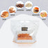 50 Packaging, (12.6x10.8") Funcoo Pcs Plastic Bread Bags for Homemade Sourdough Bread Bakery Storage Bags with Window