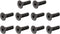 uxcell M5 x 16mm Metric Hex Socket Countersunk Head Screw Bolts, Black, 50PCS