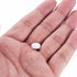 MECCANIXITY Magnetic Stirrer Mixer Stir Bar Rod, 10mm(0.39") x6mm with Ring Shape PTFE Coating, 5Pcs for Laboratory