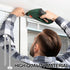 Jetec 12 3 Inch Pcs Vinyl Shutter Fasteners Painted Screws for Vinyl Shutters Metal Carbon Steel Screws for Outside