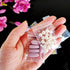 200pcs 1" x 2" Resealable Clear Plastic Bags, Mini Zip Lock Poly Baggies for Jewelry, Pills & Tiny Items