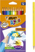 Bic Kids Aquacouleur Colouring Pencils, 12 Pack