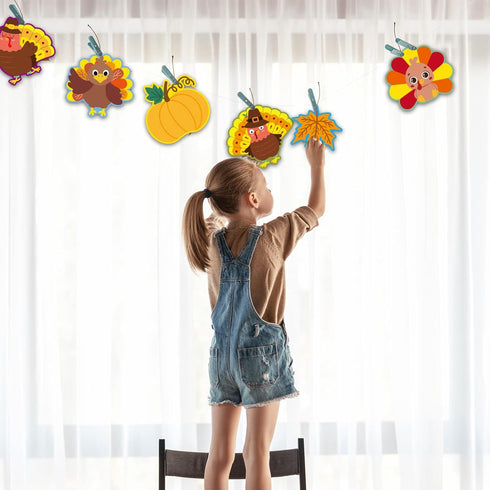 Thanksgiving Cutouts Fall Decorations for Classroom Bulletin Board Give Thanks Theme Party Supplies for Kids