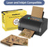 ValBox 100 Qty A6 Envelopes, Self Seal 6.5 x 4.75" Brown Kraft Paper Invitation Envelopes for 4x6 Cards, Photos,