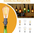 Bottle Lamp Kit with 9mm Glass Drill Bit, DIY Lamp Kit for Liquor Bottles, Slip on Socket, 8 Feet Power Cord
