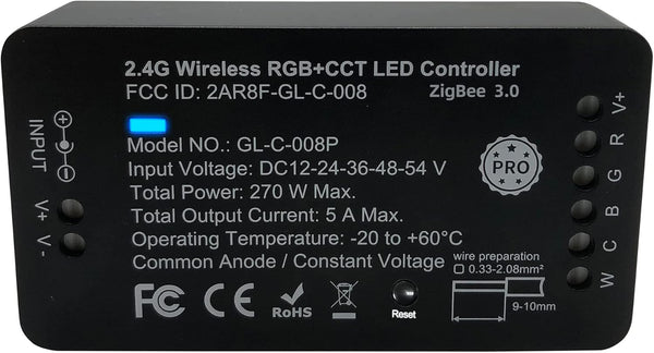 GIDEALED Zigbee 3.0 LED Controller Pro Work with ZigBee Hub Bridge Echo