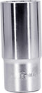 Genius Tools 1/2" Dr. 25mm Deep Hand Socket (12-Point) - 437825