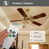 CENMING Bay,303.9MHz 3-Speed Dimmer, FAN-11T L3HFAN11T 35T1 CHQ8BT7030T UC7030T CHQ7030T 2AAZPFAN53T FAN-53T Ceiling