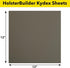 (8x8, 8x12, 12x12), Kydex Sheets - Solid Color DIY Kit for Crafting Holsters, Sheaths, and Mag Pouches - Premium